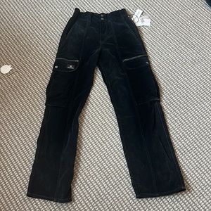 This is such a cute pair of BDG black jeans and they fit true to size!!